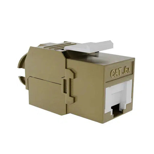 CAT6A Shielded Tool-less Keystone Jack w/ Dust Shutter