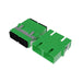SC APC Duplex OS2 (Green) - Flangeless Fibre Adaptor