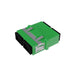 SC APC Duplex OS2 (Green) - Flangeless Fibre Adaptor