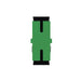 SC APC Simplex OS2 (Green) - Flangeless Fibre Adaptor