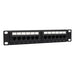10" 12 Port CAT6 Patch Panel for Mini Cabinet
