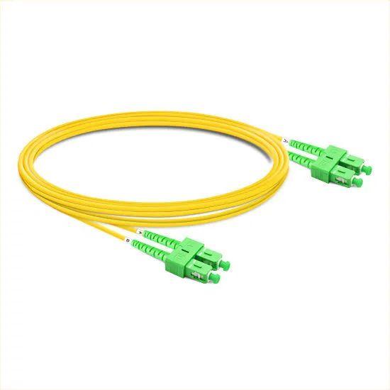 SC/APC-SC/APC OS2 Duplex Fibre Patch Lead