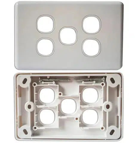 Unequipped Australian Style Wall Plate